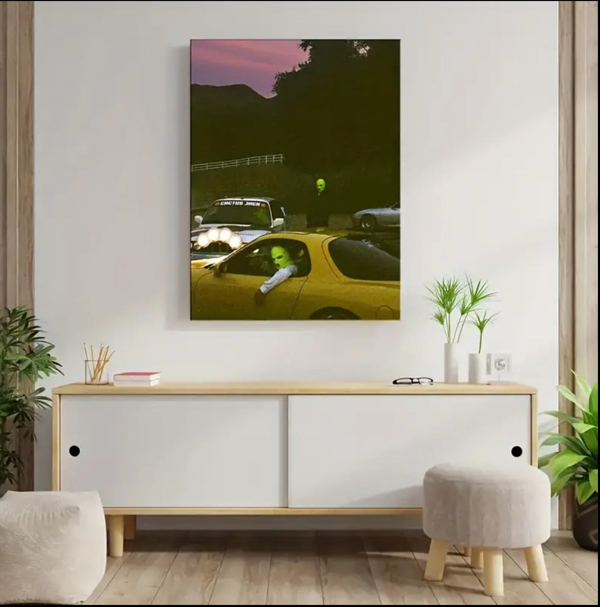 Travis Scott “jackboys” Wall Canvas