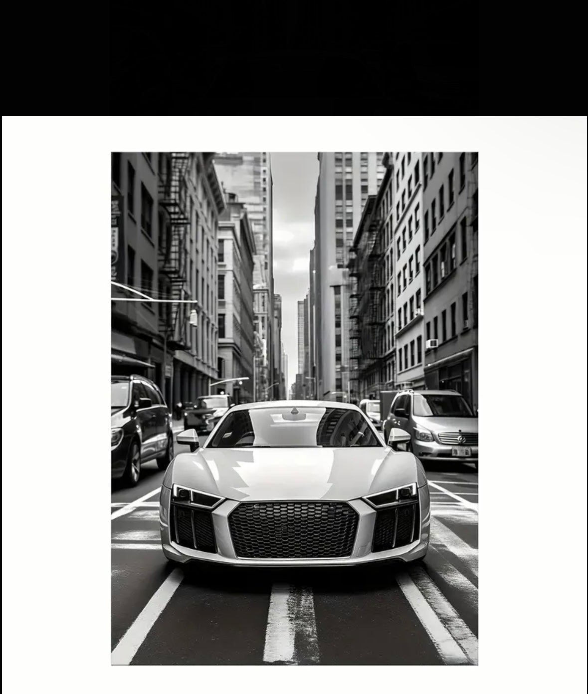 “Audi r8” City Wall Art