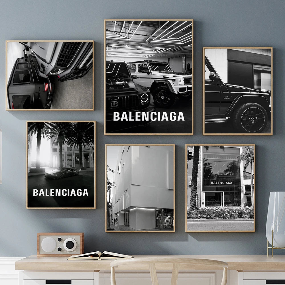 Balenciaga Wall Art