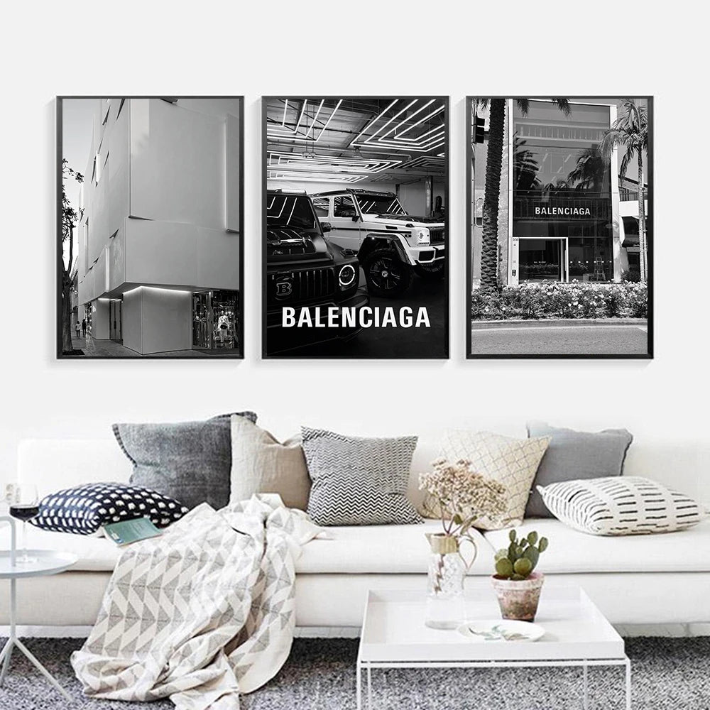 Balenciaga Wall Art